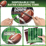 2026 Football Party Decorations 144 Pcs Football Party Supplies Kit