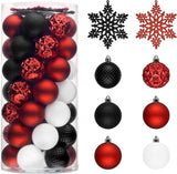 Valery Madelyn Christmas Tree Decorations Ornament Set, 50ct 2 Inches
