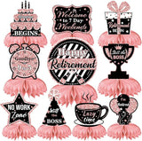 10 Pcs Retirement Party Decorations, Retirement Table Decorations for
