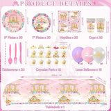 Princess Birthday Party Supplies Includes Banner Plates Tulle