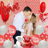 Valentine Day Balloon Decorations Kit Balloons Arch Garland With Red