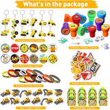 244 Pcs Construction Birthday Party Favors Set for 24 Guests Include