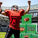6 Pcs Large Football Party Decorations 12 Inch Football Cardboard