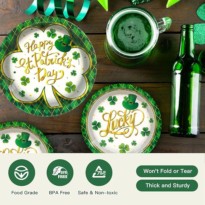 151pcs St Patricks Day Party Supplies St Patrick's Day Party