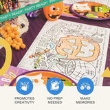 Tiny Expressions Halloween Placemats (Pack of 12 Pumpkin Placemats) |