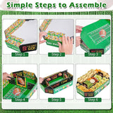 Football Party Supplies Kit Huge 24X14 Inch Football Snack Stadium