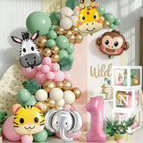 Wild One Birthday Decorations Jungle Theme 1st First Birthday