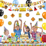 Construction Birthday Party Supplies 207 Pcs Dump Truck Party