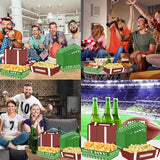 50Pcs Football Party Favors & Supplies Paper Food Tray Disposable