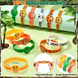 12 Sets Jungle Safari Party Favors Wild Animals Birthday Supplies