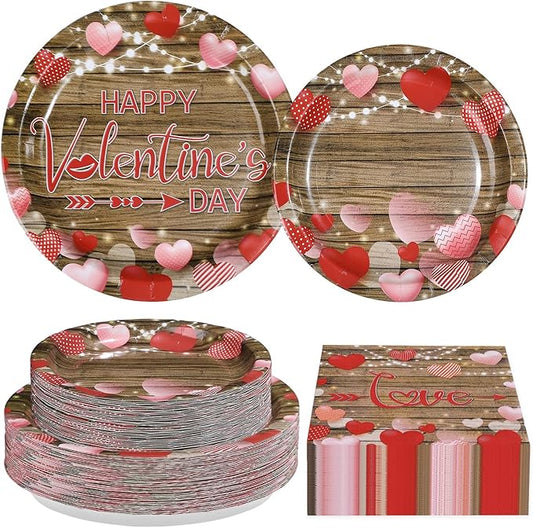 200Pcs Valentine's Day Decorations Happy