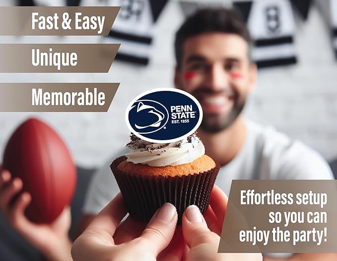 PSU Party Supplies for Football, Birthday Gift, Graduation Party