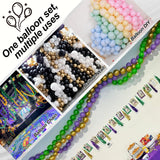 Purple Quick Linking Balloons, 100PCS 6 Inch Purple Link Balloons for