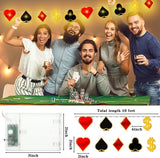 Casino Theme Party Decorations Las Vegas Party Supplies 20 LED 10 ft