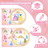 134Pcs Princess Birthday Party Decorations for Princess Party