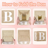 Baby Boxes with Letters for Baby Shower Decorations Gender Reveal