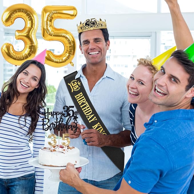 35th Birthday Gifts for Men 35th Birthday Decorations for Men Party