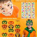 230PCS Dinosaur Party Favors Dinosaur Birthday Party Supplies &