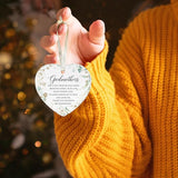 Godmother Christmas Ornament - Godmother Ornaments from Godchild -