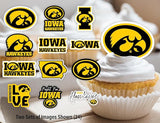 Iowa Hawkeyes Party Supplies for Hawks Football, Birthday Gift,
