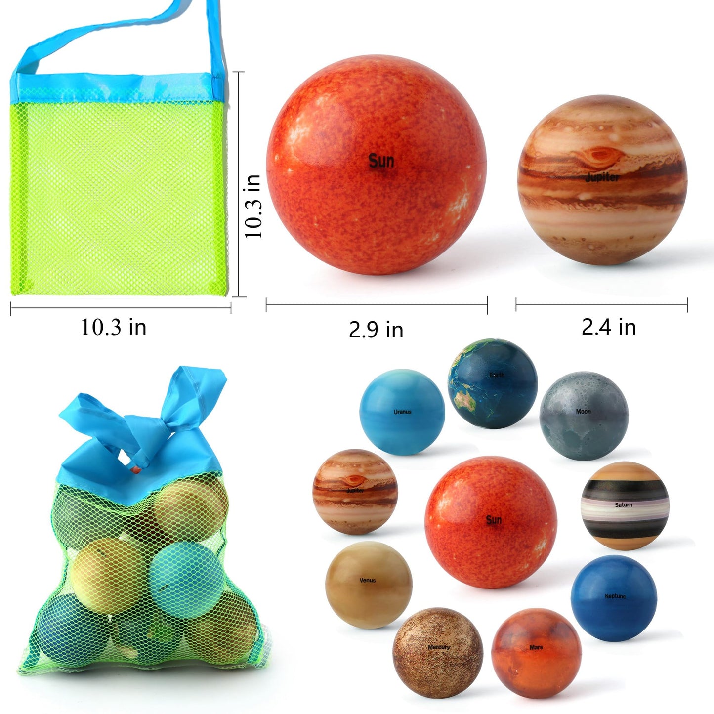 Solar System Planets Toys for Kids, STEM Educational Sensory Toys for