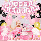 K KUMEED Happy Birthday Decorations Movie Theme Party Decorations