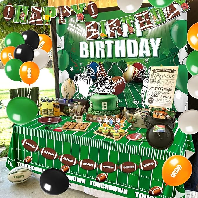 Football Party Decorations & Supplies Kit All in One Football