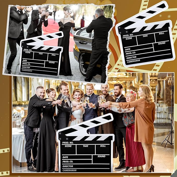 42 Movie Night Clapboard Cardboard Cutout Stand up Life Size Movie