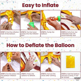 KatchOn, Giant One Donut Balloon - 40 Inch | Donut 1 Balloon for