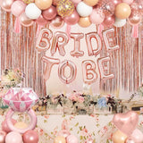 Bachelorette Party Decorations Supplies Rose Gold Bridal Shower
