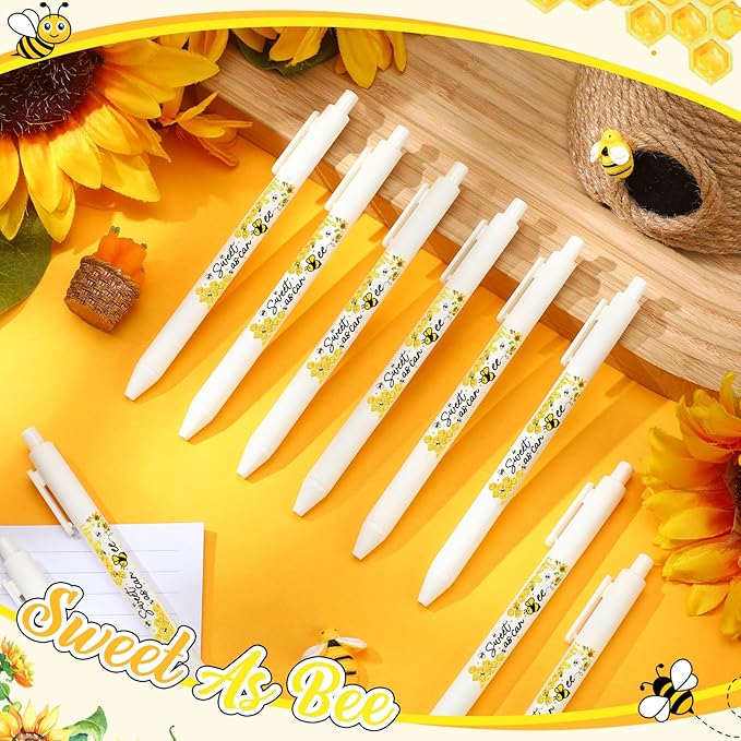 Ireer 36 Pcs Bee Baby Shower Pens Gifts Bulk Party Favors for Guests