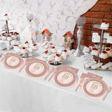 24 Sets 18th Rose Gold Birthday Party Decrations for Girls 18