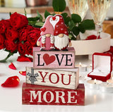 4 Pcs Valentine Day Table Decoration Gnomes Valentine Centerpiece