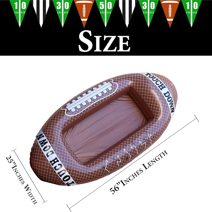 1PC Inflatable Football Beverage Cooler for Football Party