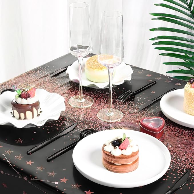 Tudomro 3 Pcs Happy Birthday Tablecloths Happy Birthday Party Decorati