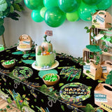 81Pcs Reptile Party Decorations Plates - Including Reptile Birthday
