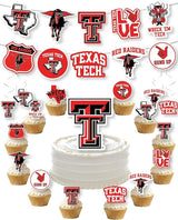 Texas Tech Party Supplies for Football, Birthday Gift, Graduation