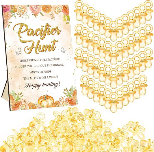 51 Pcs Fall Baby Shower Games a Little Pumpkin Is on The Way