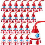 Tanlade Space Cups Bulk Plastic Rocket Shape Cups Rocket Bottles with