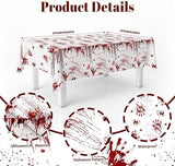 Killer Birthday Decoration 194PCS Halloween Scream Party Tableware