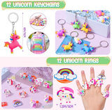 146Pcs Unicorn Party Favors Birthday Supplies Girls Headband Bag