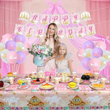 Princess Birthday Party Supplies Includes Banner Plates Tulle