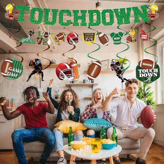 Football Party Decorations Kit Tailgate & Football Birthday Party