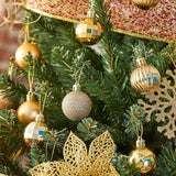 XmasExp 24ct Christmas Ornaments Shatterproof Christmas Ball Ornaments