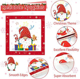96 Pcs Christmas Party Supplies Paper Plates Napkins Merry Christmas