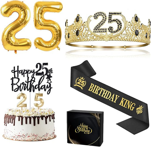 25th Birthday Gifts for Men 25th Birthday Decorations for Men Party