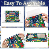 20 Pcs Christmas Movie Night Supplies Movie Night Paper Snack Trays