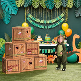 Dinosaur Party Decorations 6 Pcs Dinosaur Theme Boxes for Dinosaur