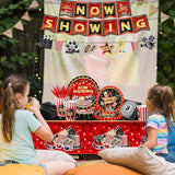 Movie Night Supplies Drive In Movie Party Tableware Set Include Now