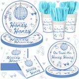 Sunnychicc 168 Pcs She Found Her Honey Honey Bridal Shower Party